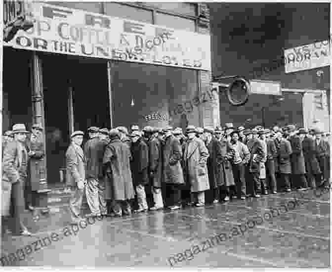 A Black And White Photograph Of A Breadline During The Great Depression, With People Waiting In A Long Line For Food. American History: How Successful Was Franklin D Roosevelt S New Deal?