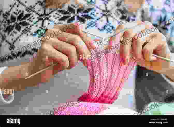 A Close Up Of Hands Knitting With Needles Knitting With Schnapps: Beanies Caps And Hats