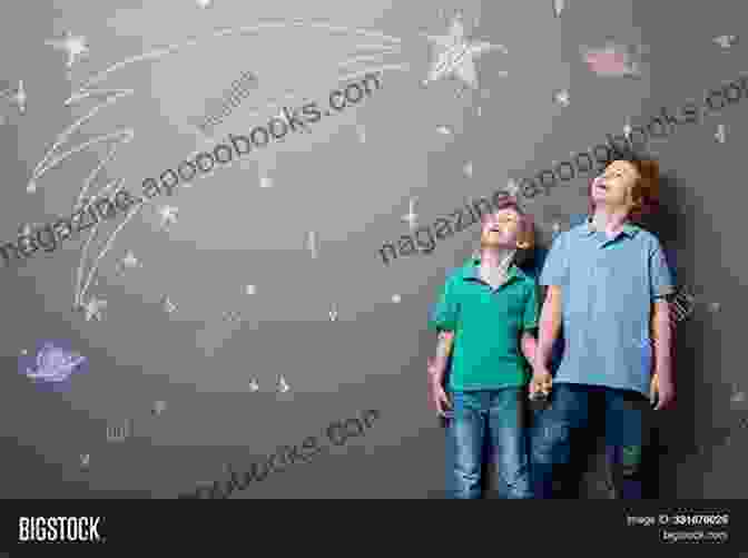 A Group Of Children Standing In A Backyard, Gazing Up At A Flying Spaceship Legacy Of Stars (Backyard Starship 4)