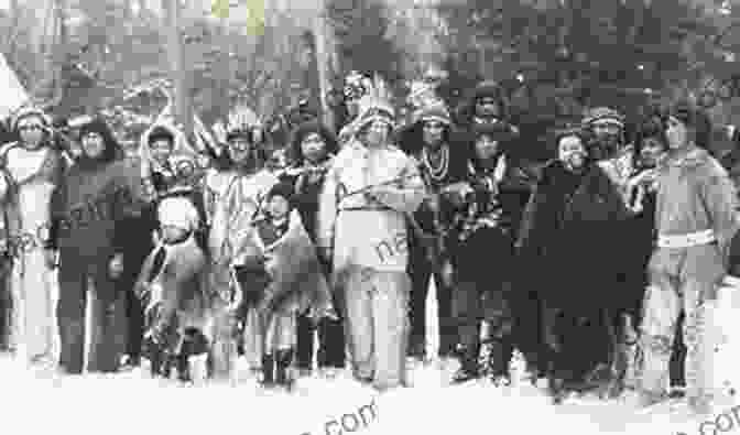 A Group Of Iroquois Children Playing And Laughing Creation Confederation: The Living History Of The Iroquois