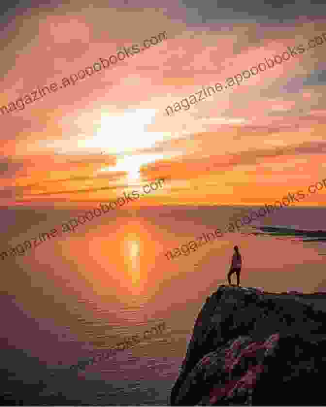 A Man Standing On A Cliff Edge, Looking Out At A Sunrise What Means The Most : A Feel Good Summer Romance (Island 1)