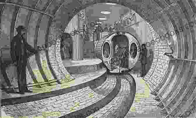 A Photograph Of A Pneumatic Railway Station, Showing The Platform And The Entrance To The Tunnel London S Lost Pneumatic Railways Ian Mansfield