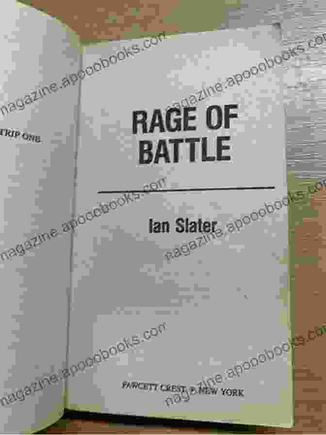 A Portrait Of Ian Slater, The Author Of Rage Of Battle Rage Of Battle Ian Slater