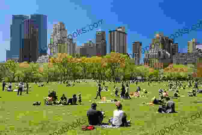 A Quiet Moment In Central Park, With People Enjoying The Greenery And Sunshine Photobook New York Big Apple (Fotobooks 6)