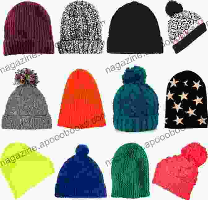 A Variety Of Knitted Beanies In Different Colors And Styles Knitting With Schnapps: Beanies Caps And Hats