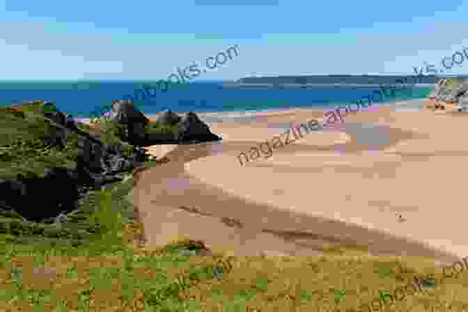 A Walker Enjoying The Breathtaking Coastal Views Of The Gower Peninsula Walking On Gower: 30 Walks Exploring The AONB Peninsula In South Wales (Cicerone Walking Guides)