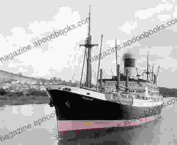 Blue Funnel Line Merchant Ship Playing A Crucial Role During World War II, Its Hull Adorned With Camouflage Patterns Via Suez (British): Blue Funnel Line (Merchant Navy 3)