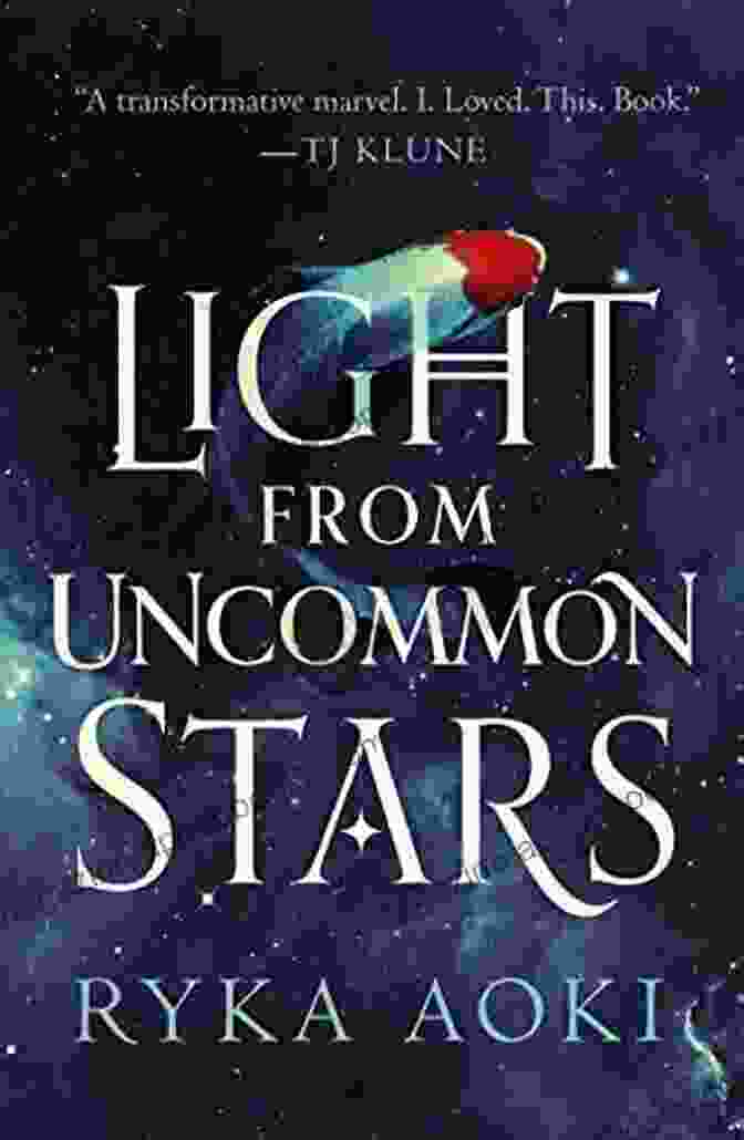 Book Cover Of 'Light From Uncommon Stars' By Ryka Aoki, Featuring Two Women Standing In A Field Of Stars Light From Uncommon Stars Ryka Aoki