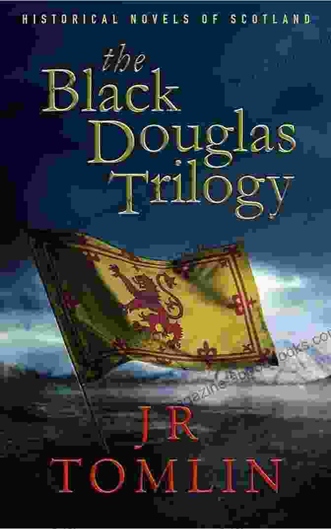 Book Cover Of 'The Black Douglas Trilogy,' Depicting A Knight On Horseback Against A Backdrop Of A Castle And Mountains Not For Glory: A Historical Novel Of Scotland (The Black Douglas Trilogy 3)