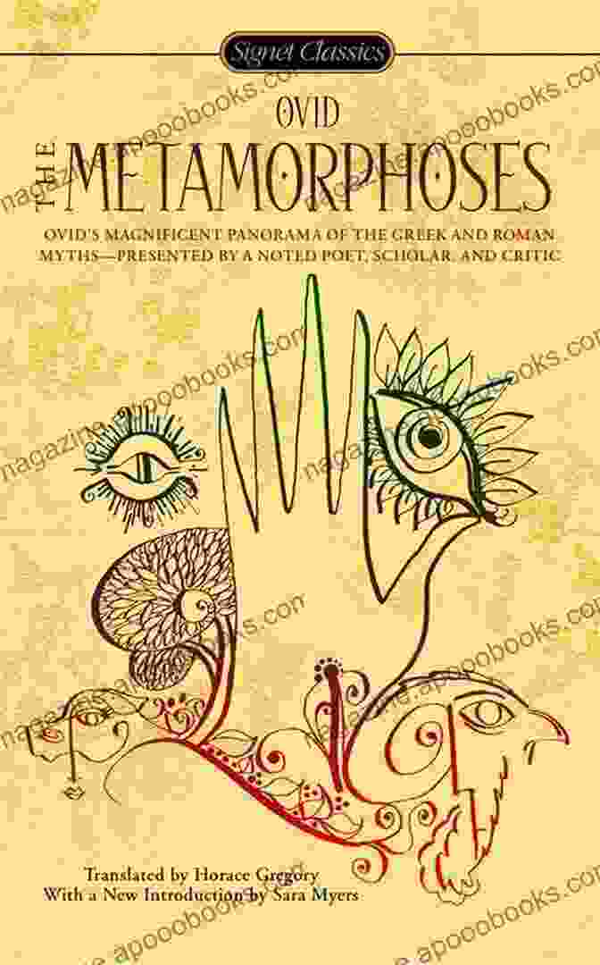 Book Cover Of 'The Metamorphoses Of Ovid' The Metamorphoses Of Ovid Ovid