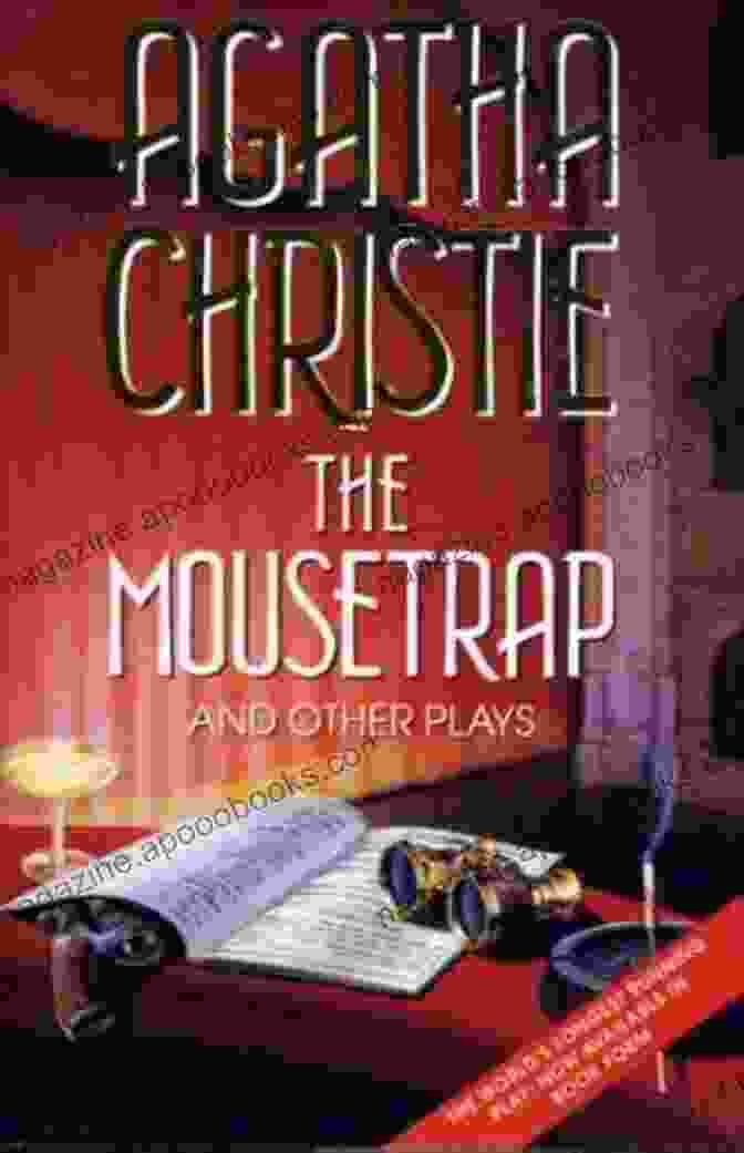 Bunburry: Murder At The Mousetrap Book Cover With A Woman In A Red Dress And A Theater Backdrop Bunburry Murder At The Mousetrap: A Cosy Mystery Episode 1