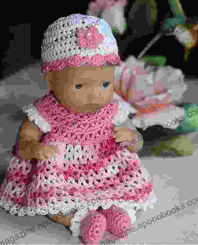 Crochet Pattern For A Classic Doll Dress 18 Inch Doll Clothes Crochet Patterns