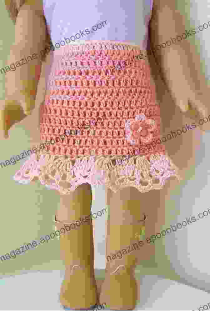 Crochet Pattern For A Playful Doll Skirt 18 Inch Doll Clothes Crochet Patterns