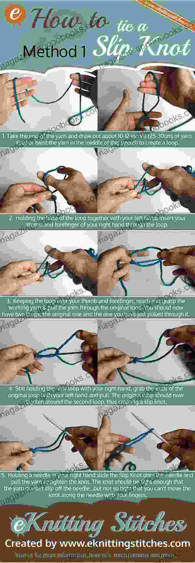 Instructions For Creating A Slip Knot Crochet: Beginner S Guide To Learn How To Crochet