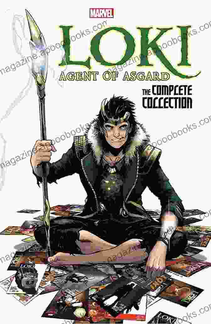 Loki: Agent Of Asgard #17 Cover Art Featuring Loki Standing Against A Backdrop Of Asgard Loki: Agent Of Asgard #17 J Abdelmesseh