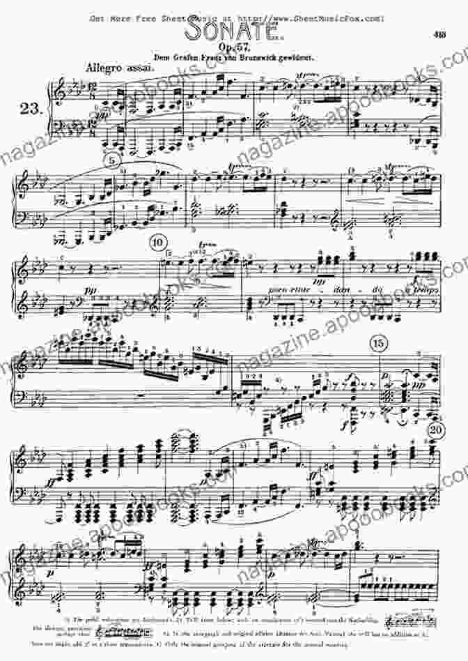 Ludwig Van Beethoven's Piano Sonata No. 23 In F Minor, Op. 57, Known As The A Chord In Time: The Evolution Of The Augmented Sixth From Monteverdi To Mahler