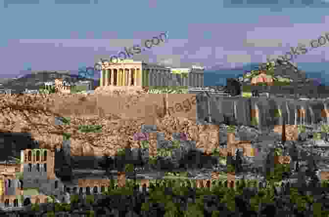 Panoramic View Of The Acropolis In Athens, Greece Travels In Athens (Annotated And Illustrated) (Travels In Greece 1)