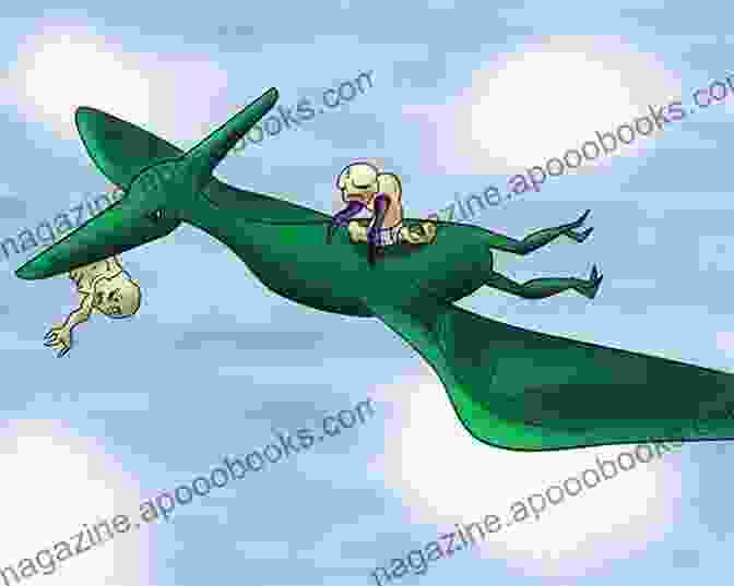 Princess Amelia Riding Sky The Pterodactyl The Princess And The Pterodactyls: A Weird/Funny Novella