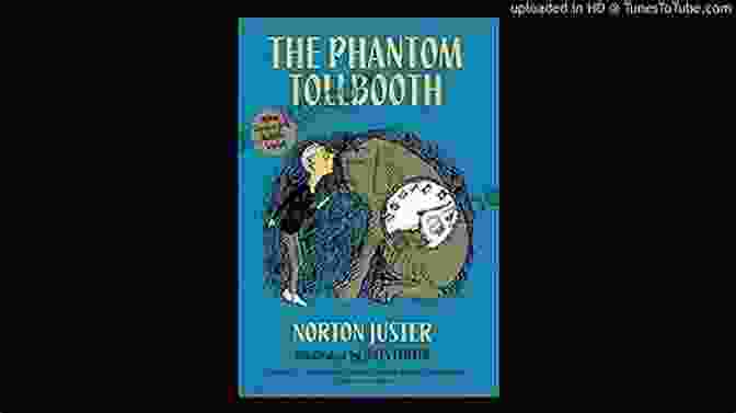 Scene From 'The Phantom Tollbooth' Depicting Milo Surrounded By Words The Phantom Tollbooth: A Teaching Guide