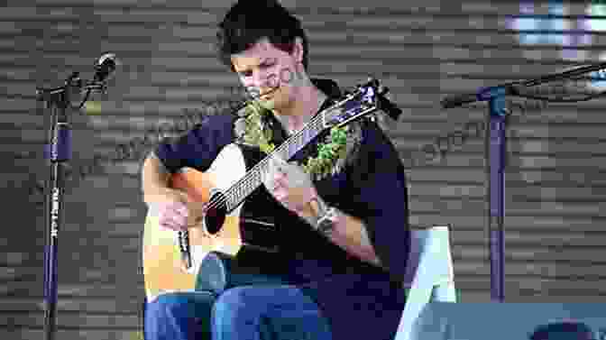 Slack Key Guitar Player Performing Live Old Time Hawaiian Slack Key Guitar