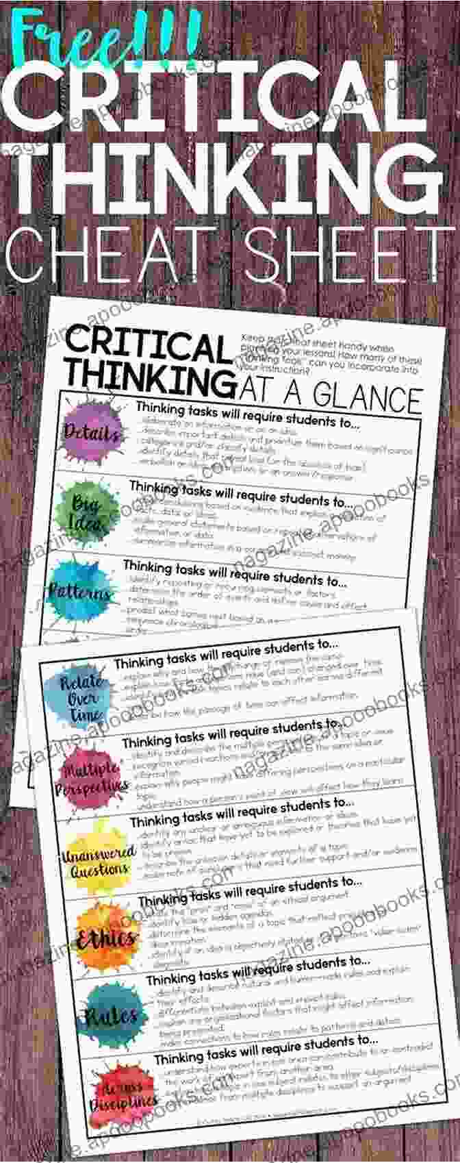 Students Engaged In Critical Thinking Activities Socratic Circles: Fostering Critical And Creative Thinking In Middle And High School