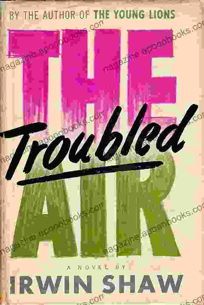 The Troubled Air Novel Cover Featuring A Dark And Stormy Sky With A Silhouette Of A Figure In The Foreground The Troubled Air: A Novel