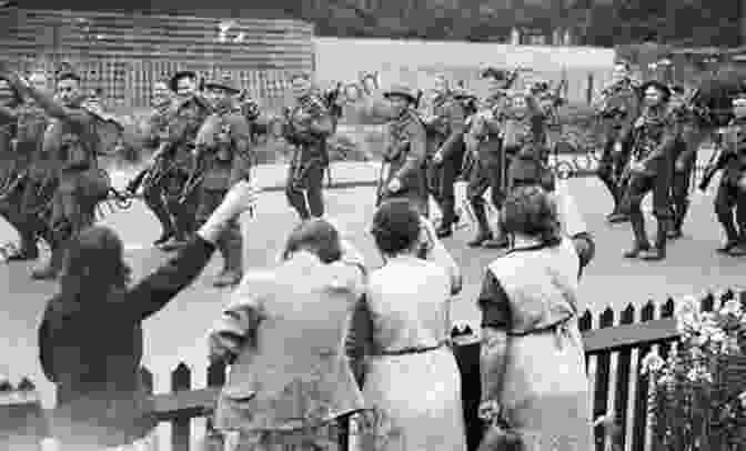 Woman Waving Goodbye To A Soldier Leaving For The Front Fall Of Poppies: Stories Of Love And The Great War