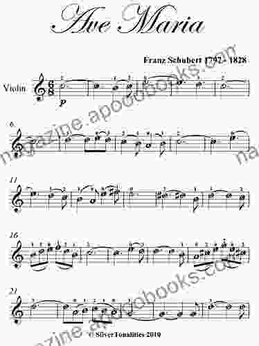 Ave Maria Schubert Easy Violin Sheet Music