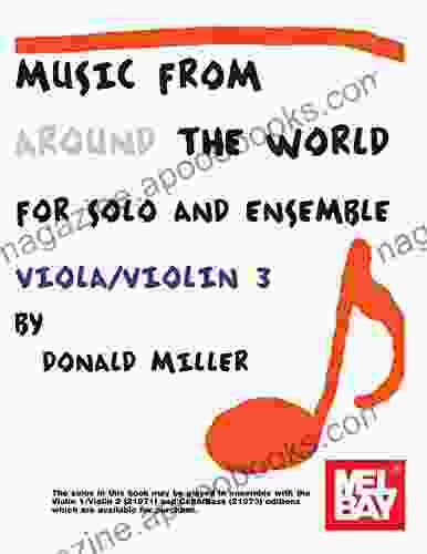 Music From Around The World Solo Ensemble: Viola And Violin 3