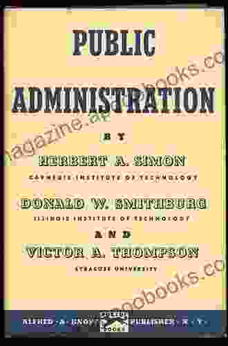 Public Administration Herbert A Simon